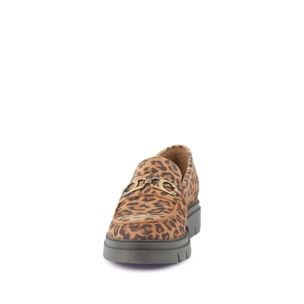 Image (5) de la chaussures Free Monday - Mocassins Marron en Cuir nubuck