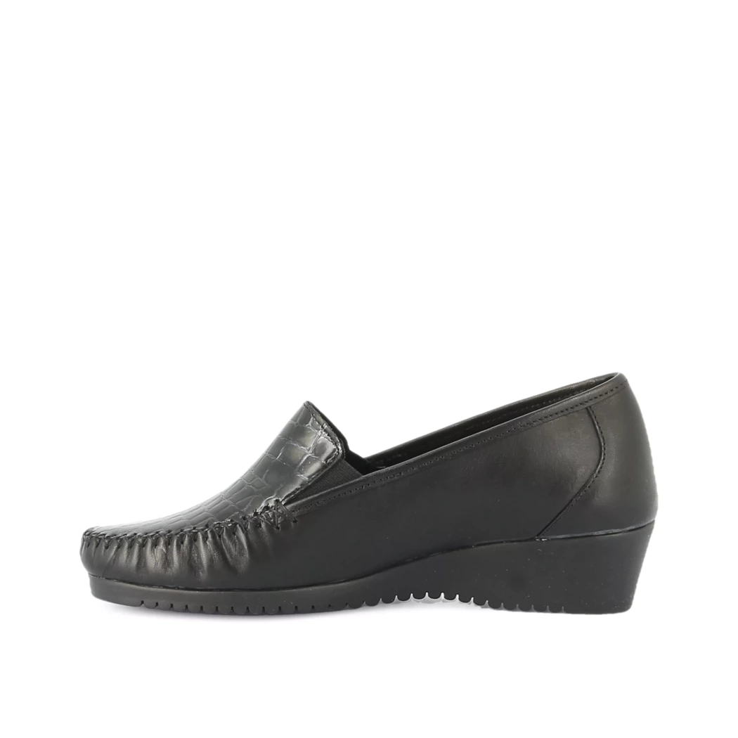 Image (4) de la chaussures Kiarflex - Mocassins Noir en Cuir