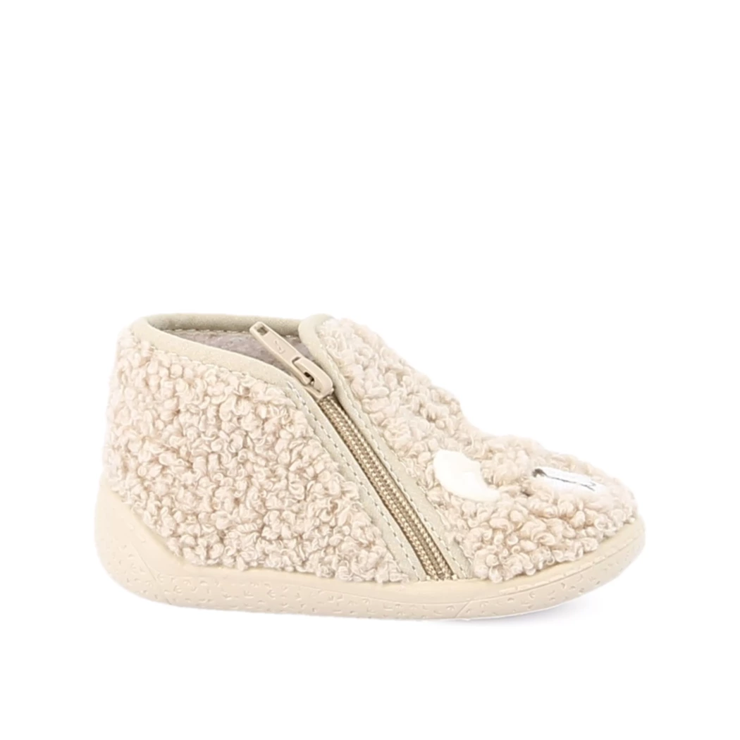 Image (2) de la chaussures Bossi - Pantoufles et Chaussons Taupe en Textile