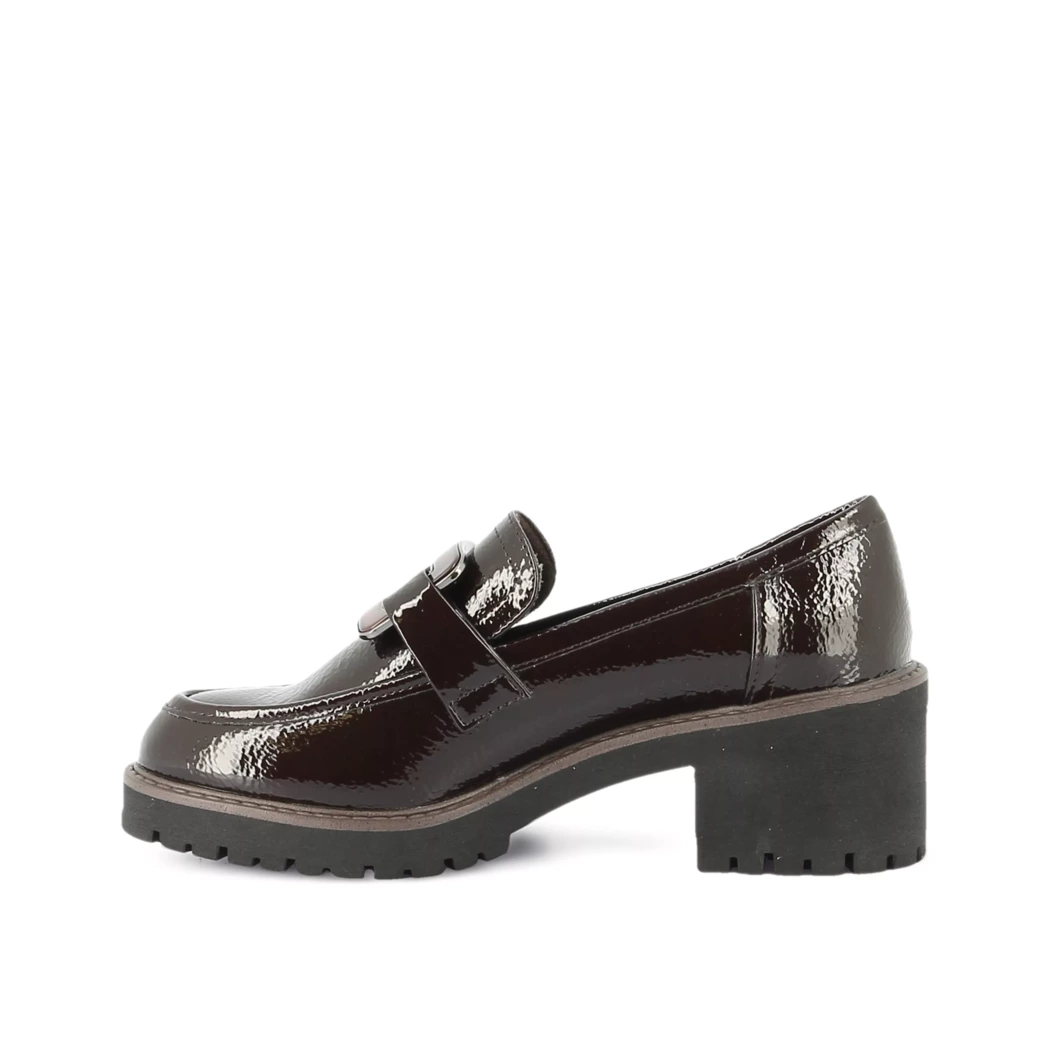 Image (4) de la chaussures Marco Tozzi - Mocassins Marron en Cuir synthétique