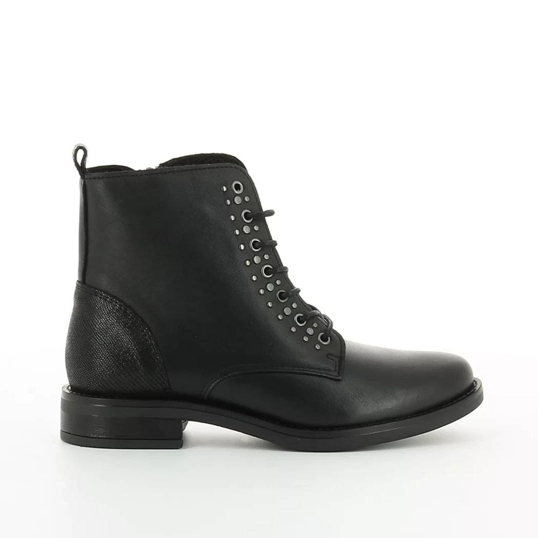 Image (2) de la chaussures Margarita mariotti - Bottines Noir en Cuir Image (2) de la chaussures Margarita mariotti - Bottines Noir en Cuir