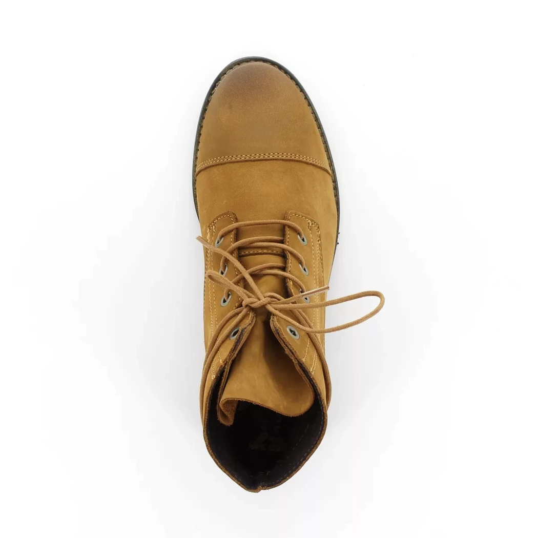 Image (6) de la chaussures PX - Bottines Cuir naturel / Cognac en Cuir nubuck