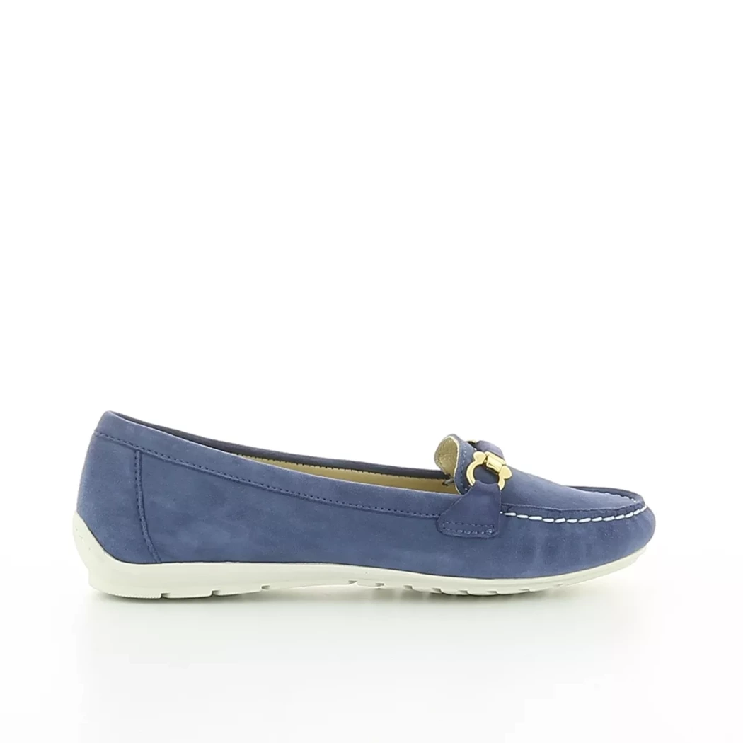 Image (2) de la chaussures Riverwoods - Mocassins Bleu en Cuir nubuck