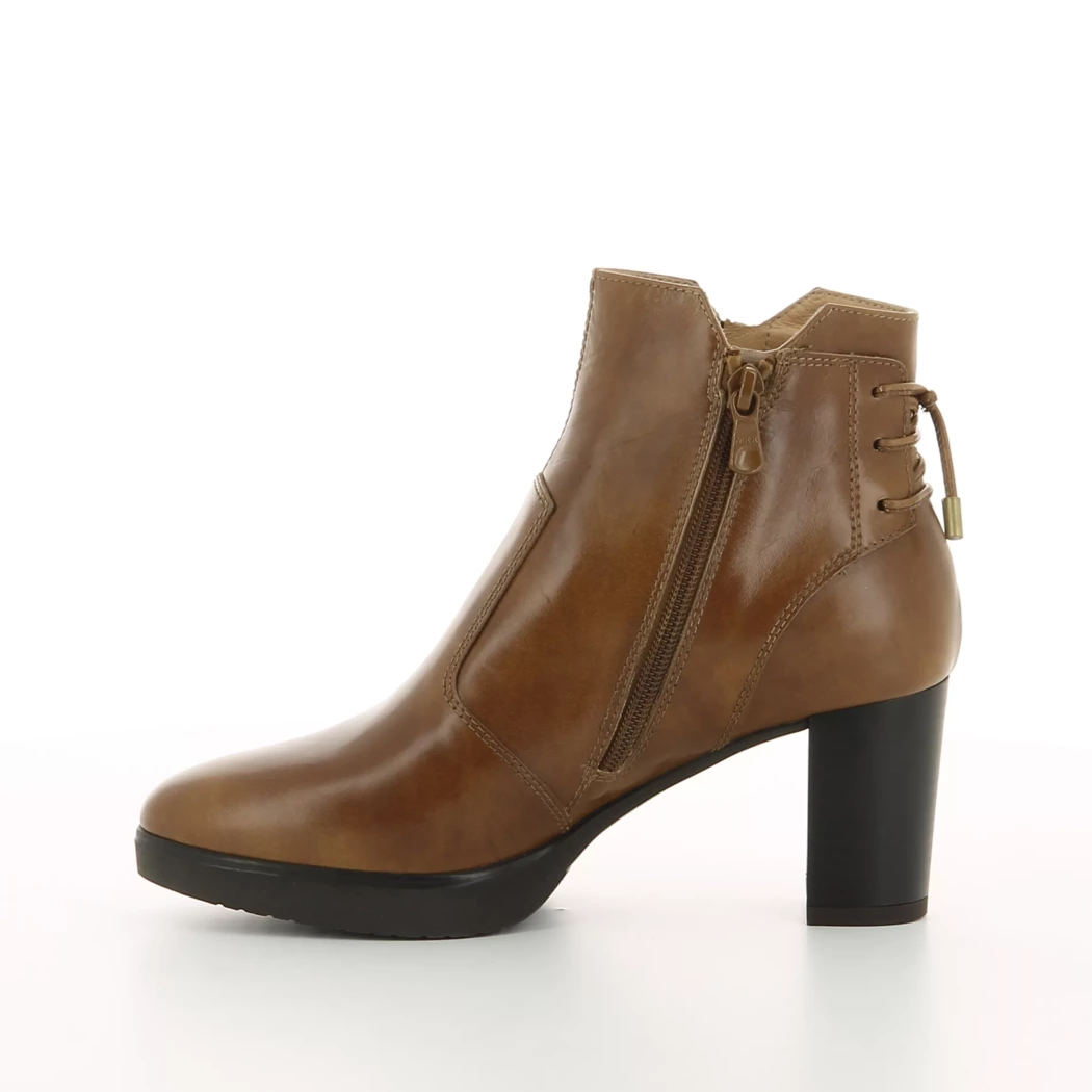 Image (4) de la chaussures Nero Giardini - Boots Cuir naturel / Cognac en Cuir