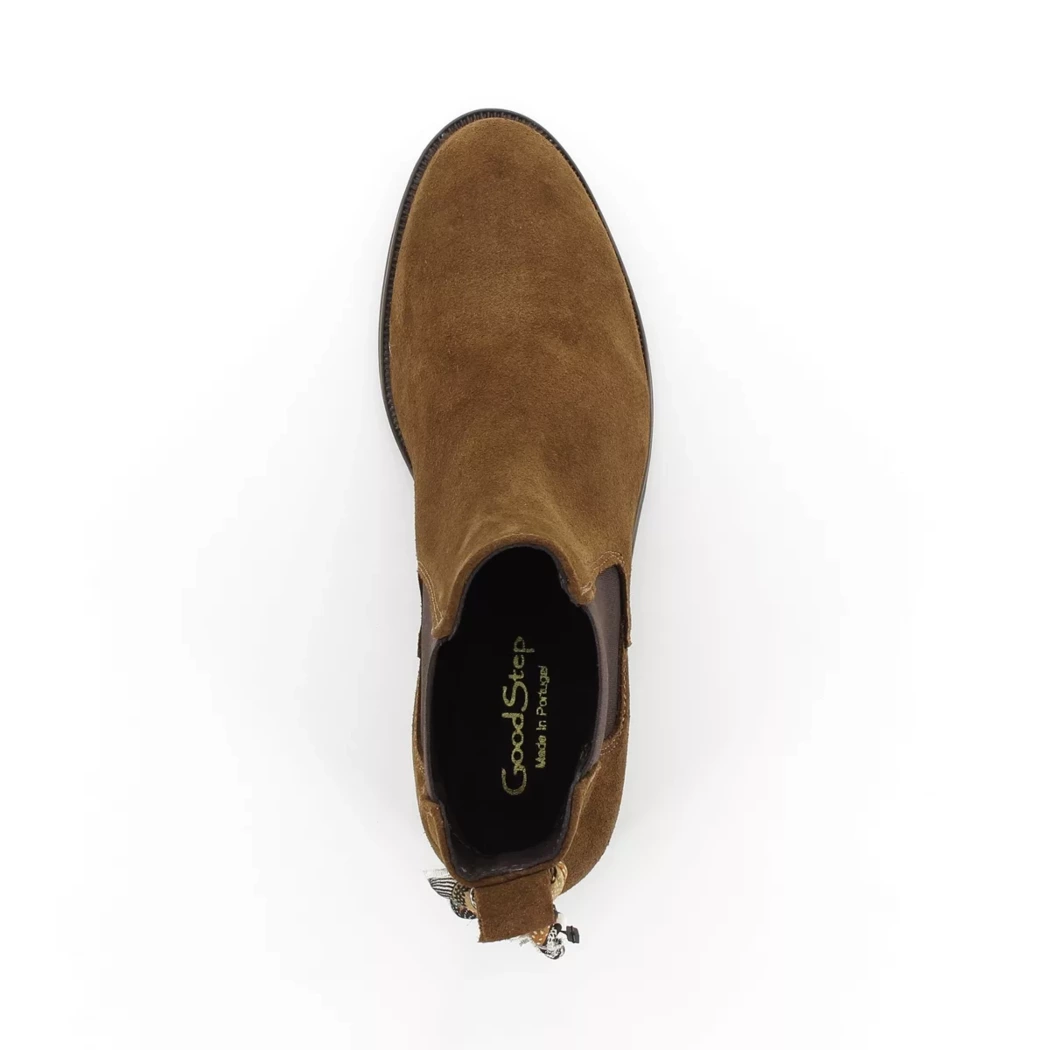 Image (6) de la chaussures Goodstep - Boots Marron en Cuir nubuck Image (6) de la chaussures Goodstep - Boots Marron en Cuir nubuck