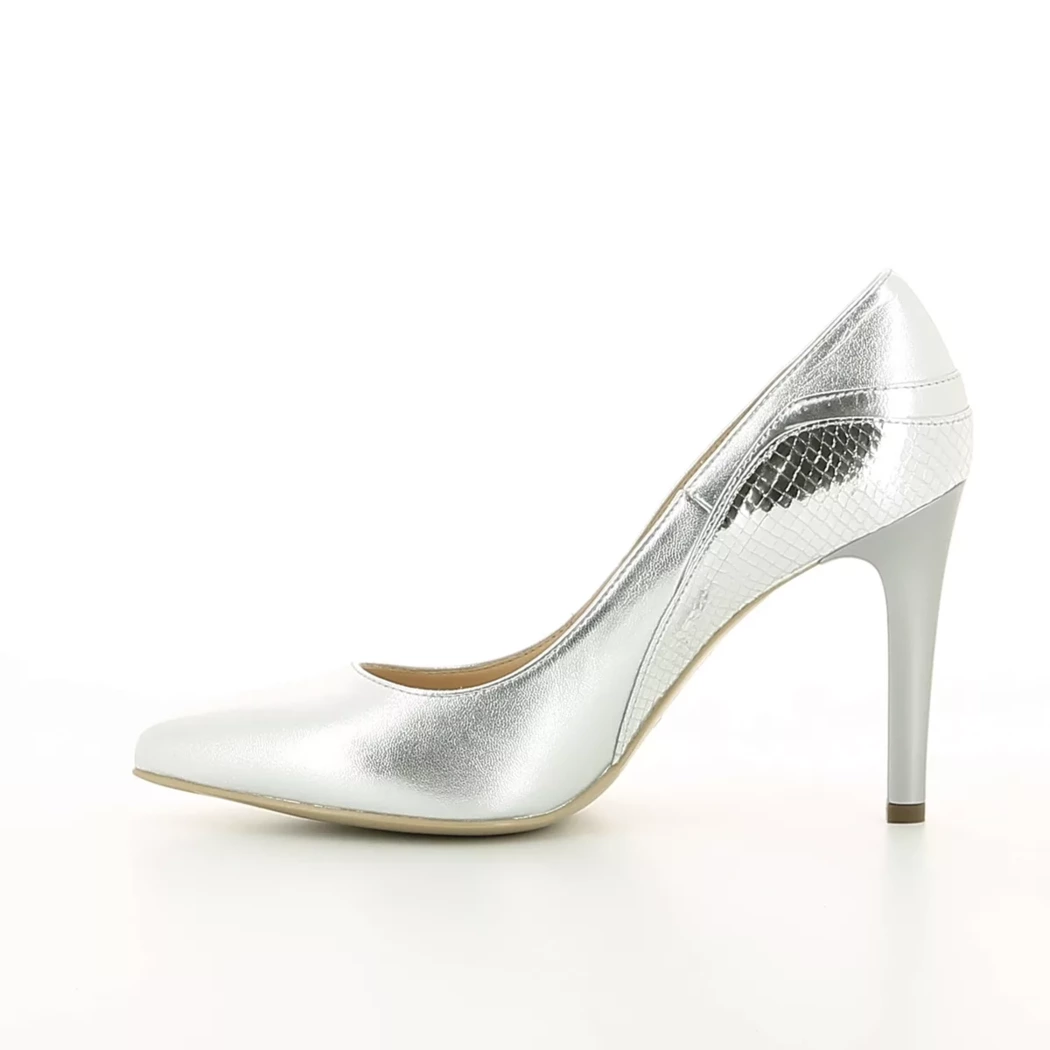 Image (4) de la chaussures Nero Giardini - Escarpins Argent en Cuir