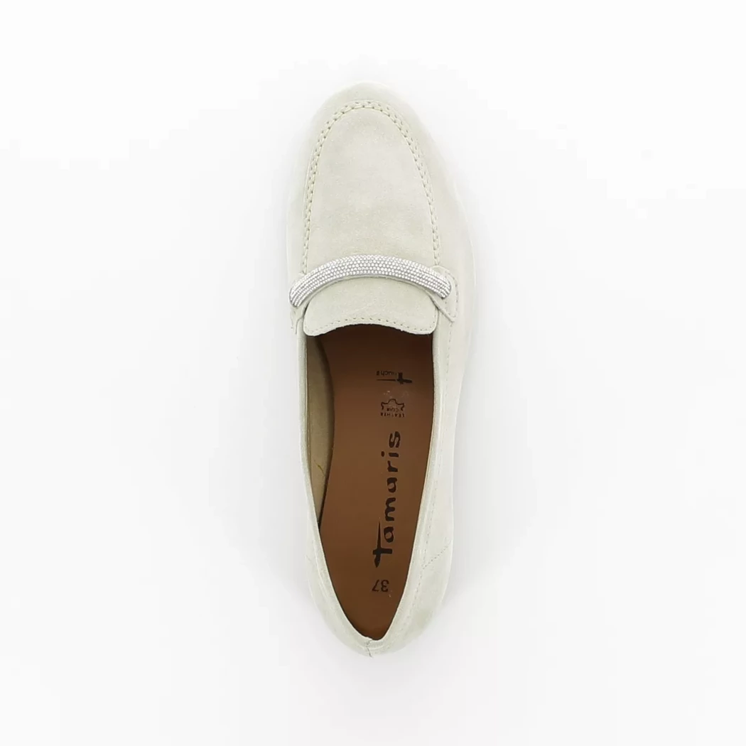 Image (6) de la chaussures Tamaris - Mocassins Beige en Cuir nubuck