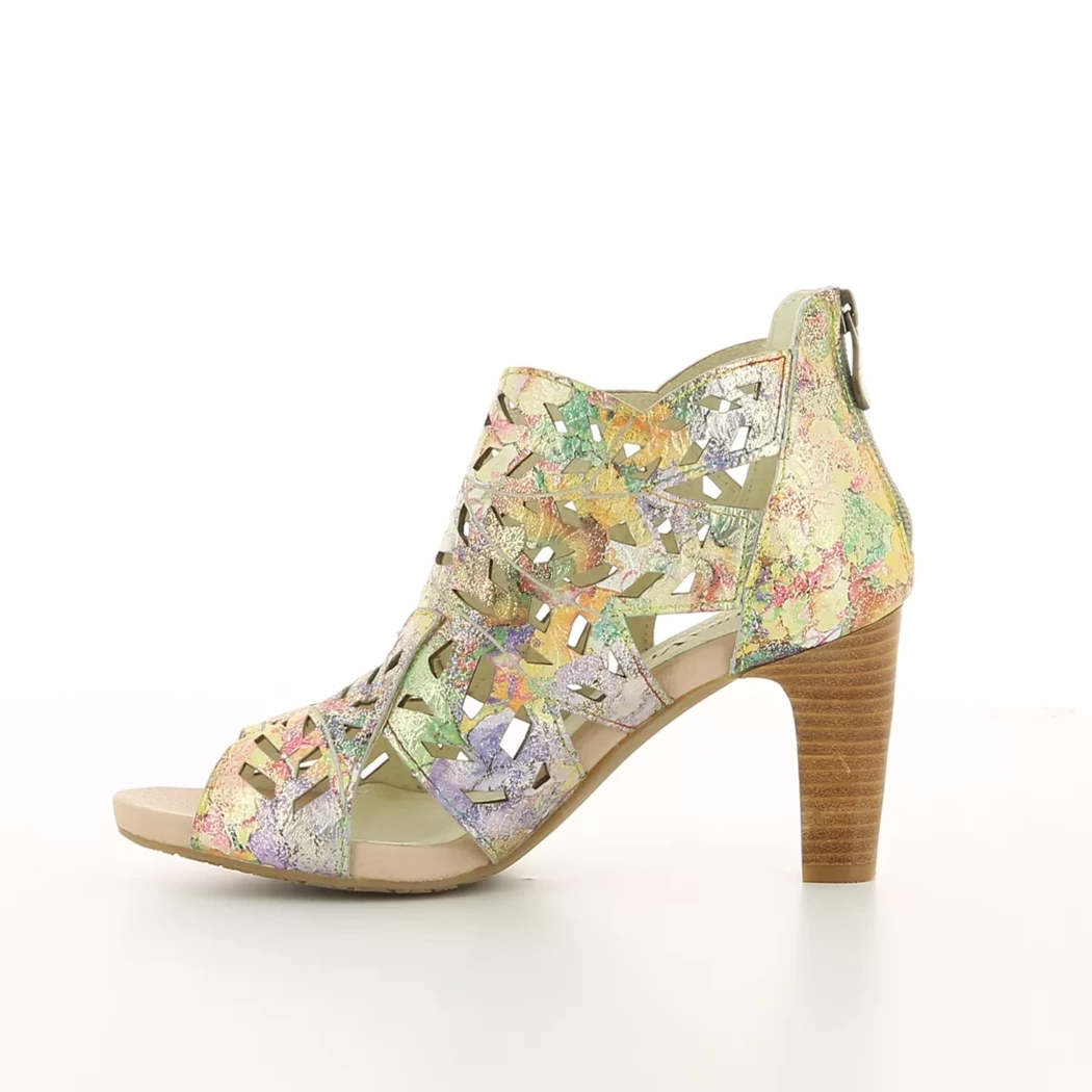 Image (4) de la chaussures Laura Vita - Sandales et Nu-Pieds Multicolore en Cuir