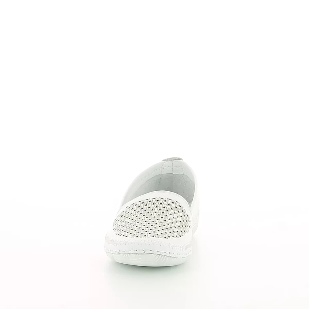 Image (5) de la chaussures Cosmos Comfort - Mocassins Blanc en Cuir