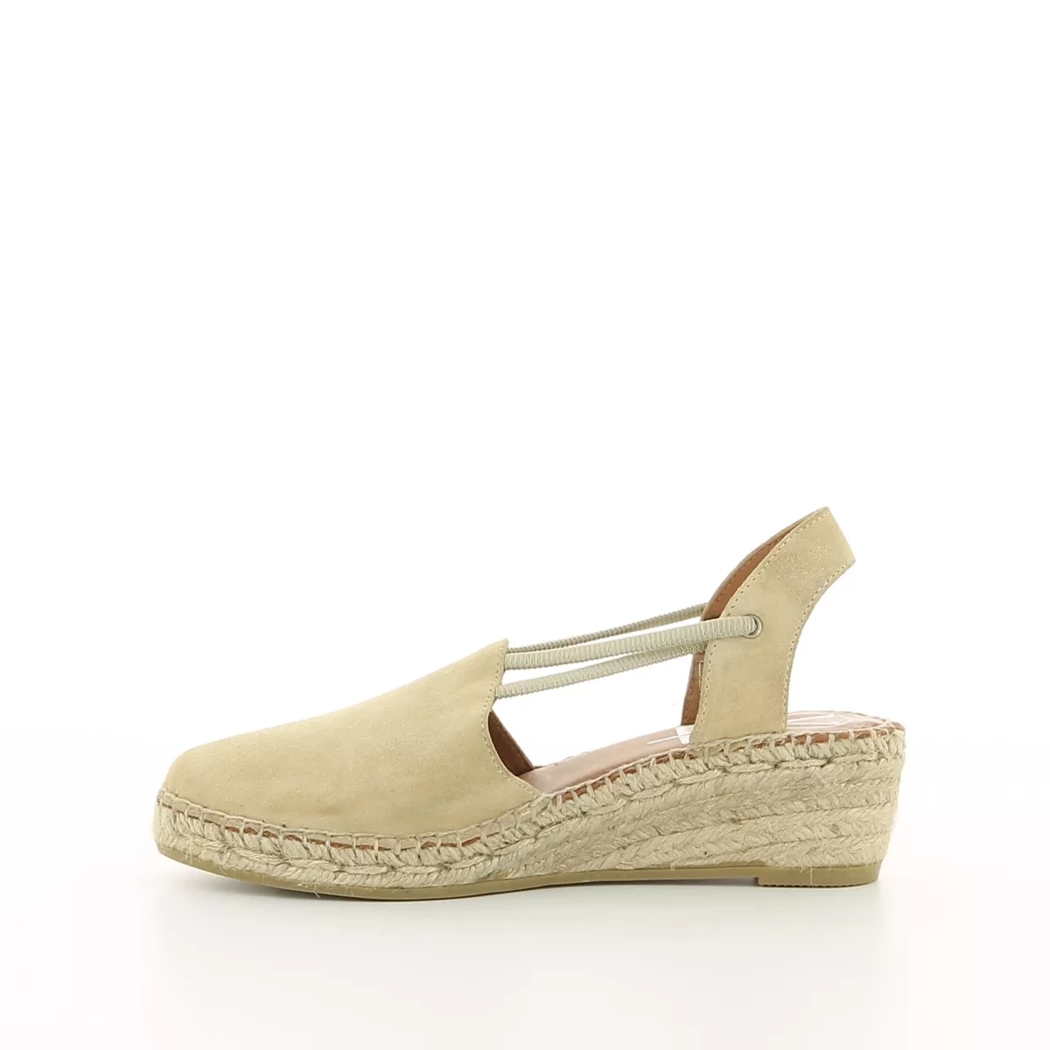 Image (4) de la chaussures Viguera - Escarpins Beige en Cuir nubuck