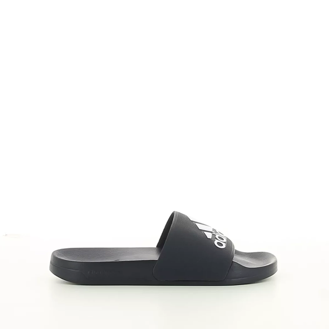 Image (2) de la chaussures Adidas - Tongs et Plage Noir en Caoutchouc