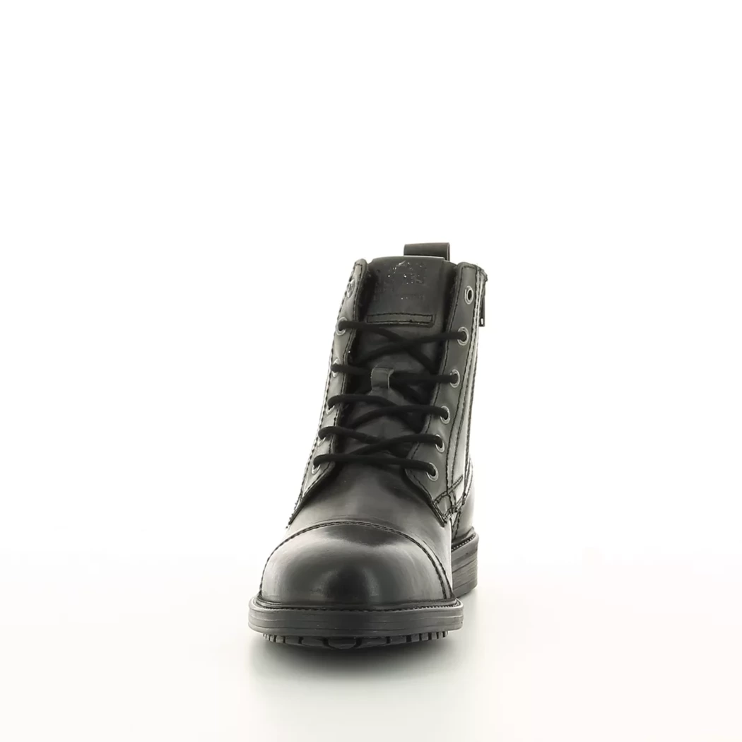 Image (5) de la chaussures Jack & Jones - Bottines Noir en Cuir