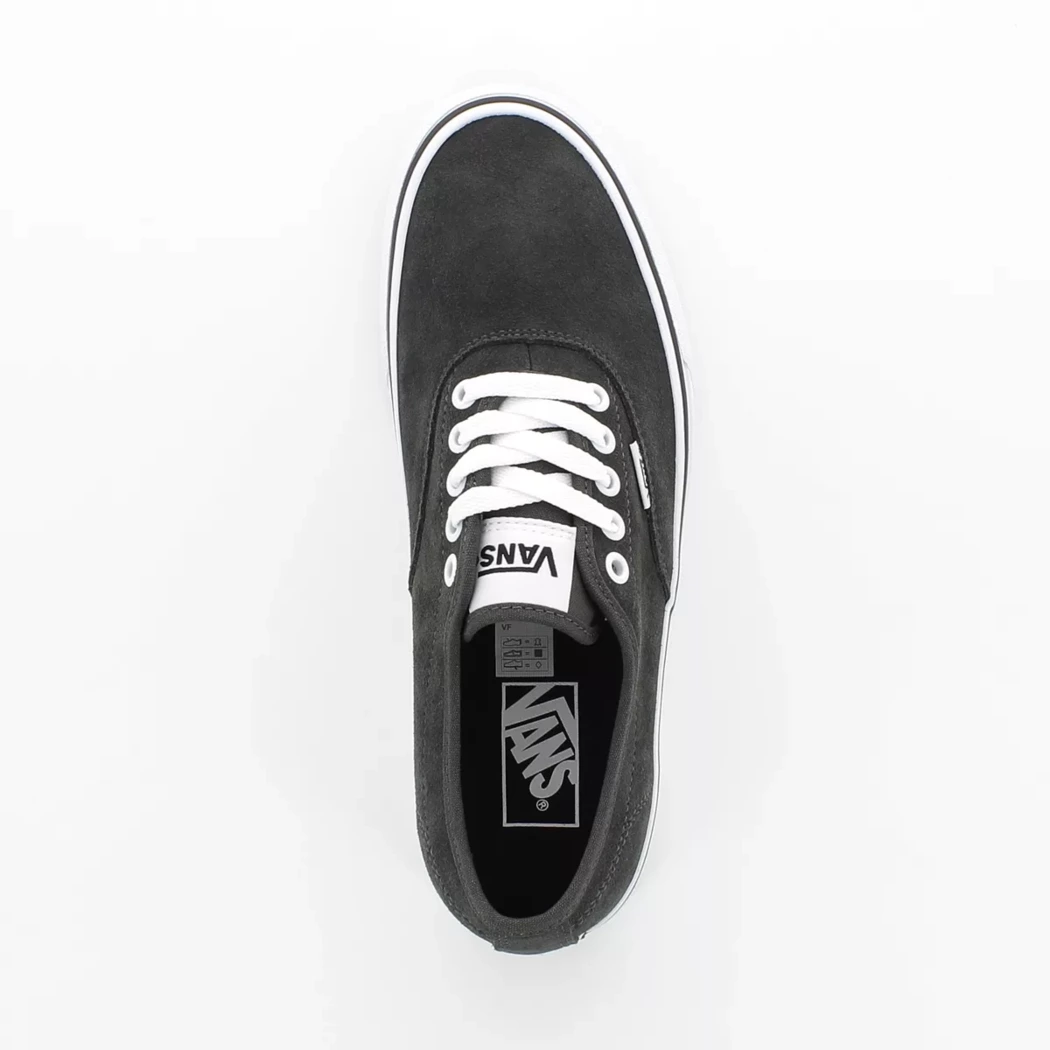 Image (6) de la chaussures Vans - Baskets Gris en Cuir nubuck