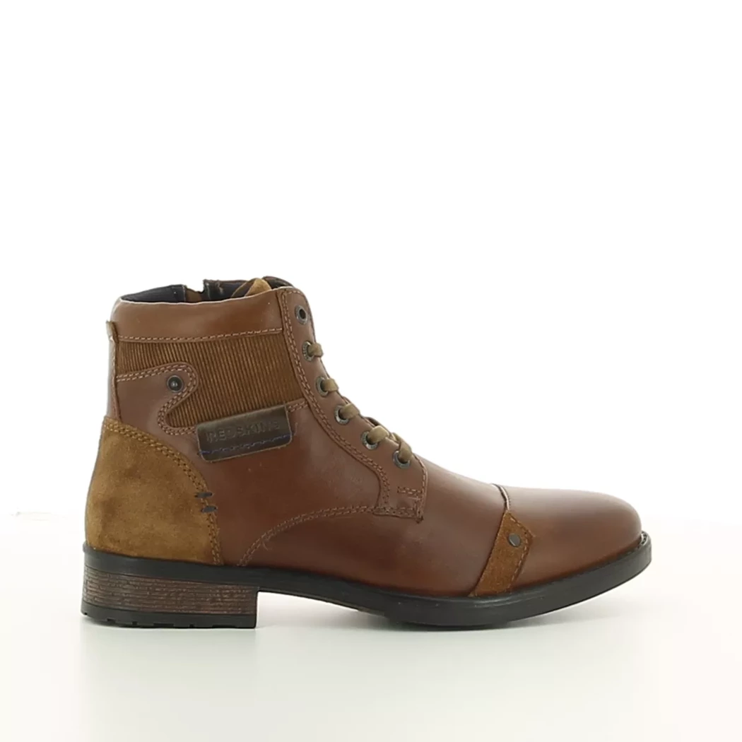 Image (2) de la chaussures Redskins - Bottines Cuir naturel / Cognac en Cuir