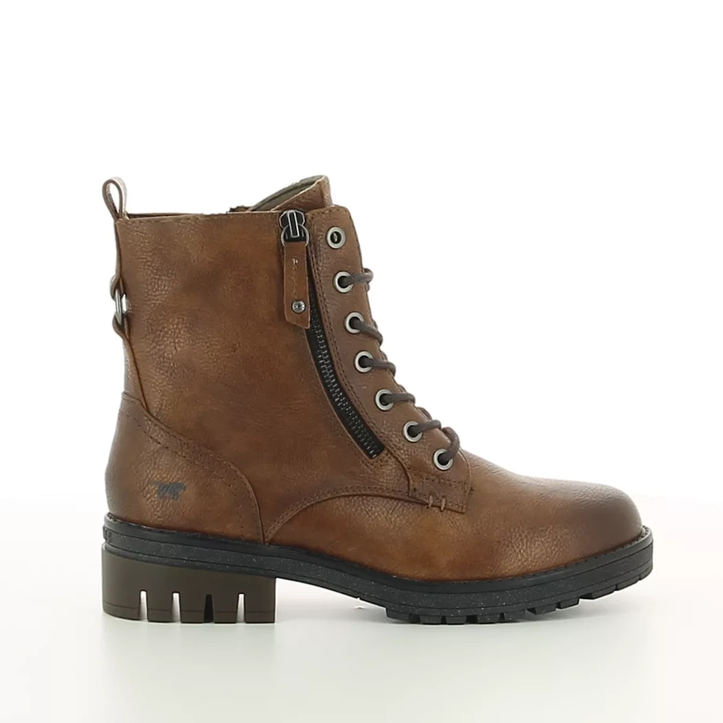 Image (2) de la chaussures Mustang - Bottines Cuir naturel / Cognac en Cuir synthétique Image (2) de la chaussures Mustang - Bottines Cuir naturel / Cognac en Cuir synthétique