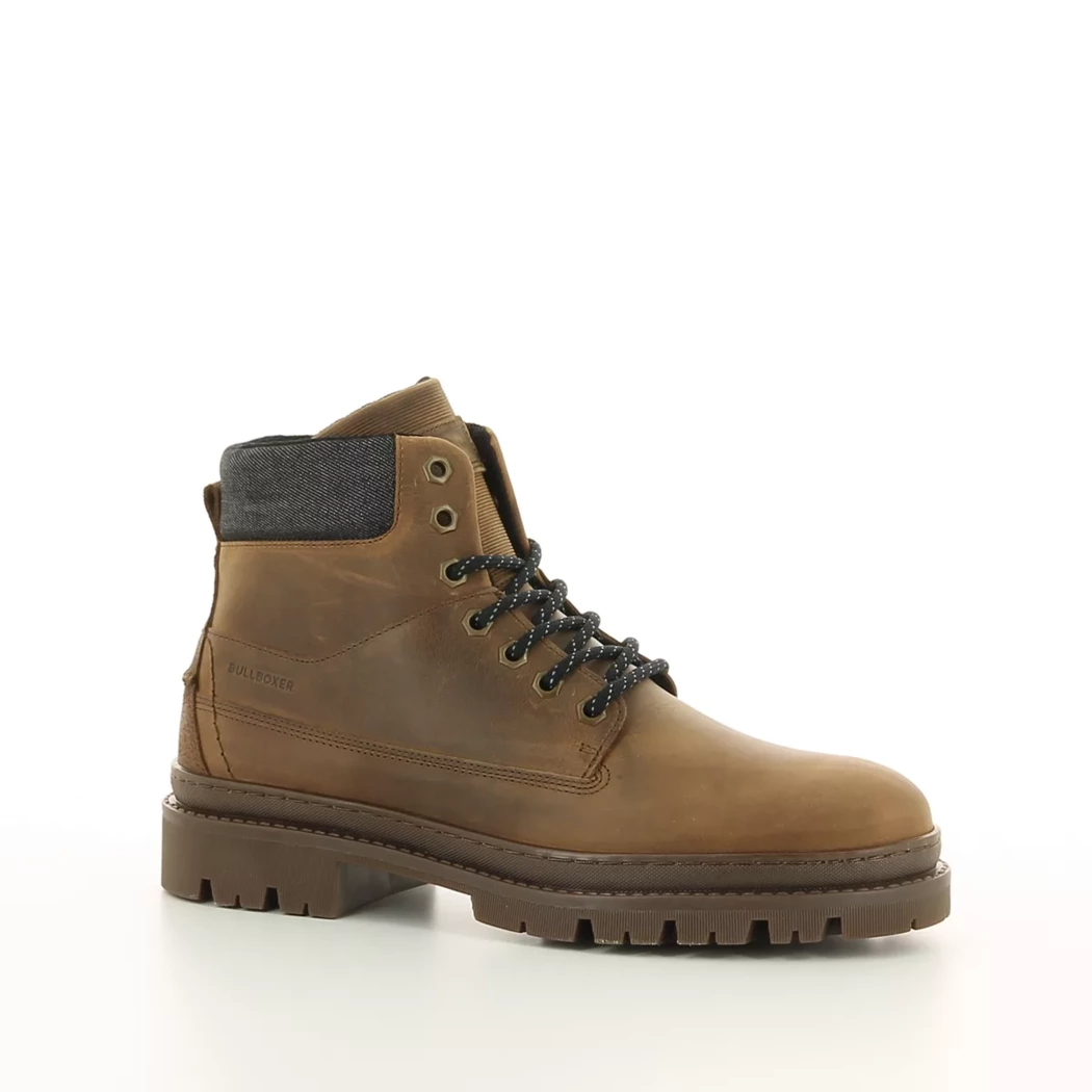 Image (1) de la chaussures Bull Boxer - Bottines Cuir naturel / Cognac en Cuir et textile Image (1) de la chaussures Bull Boxer - Bottines Cuir naturel / Cognac en Cuir et textile