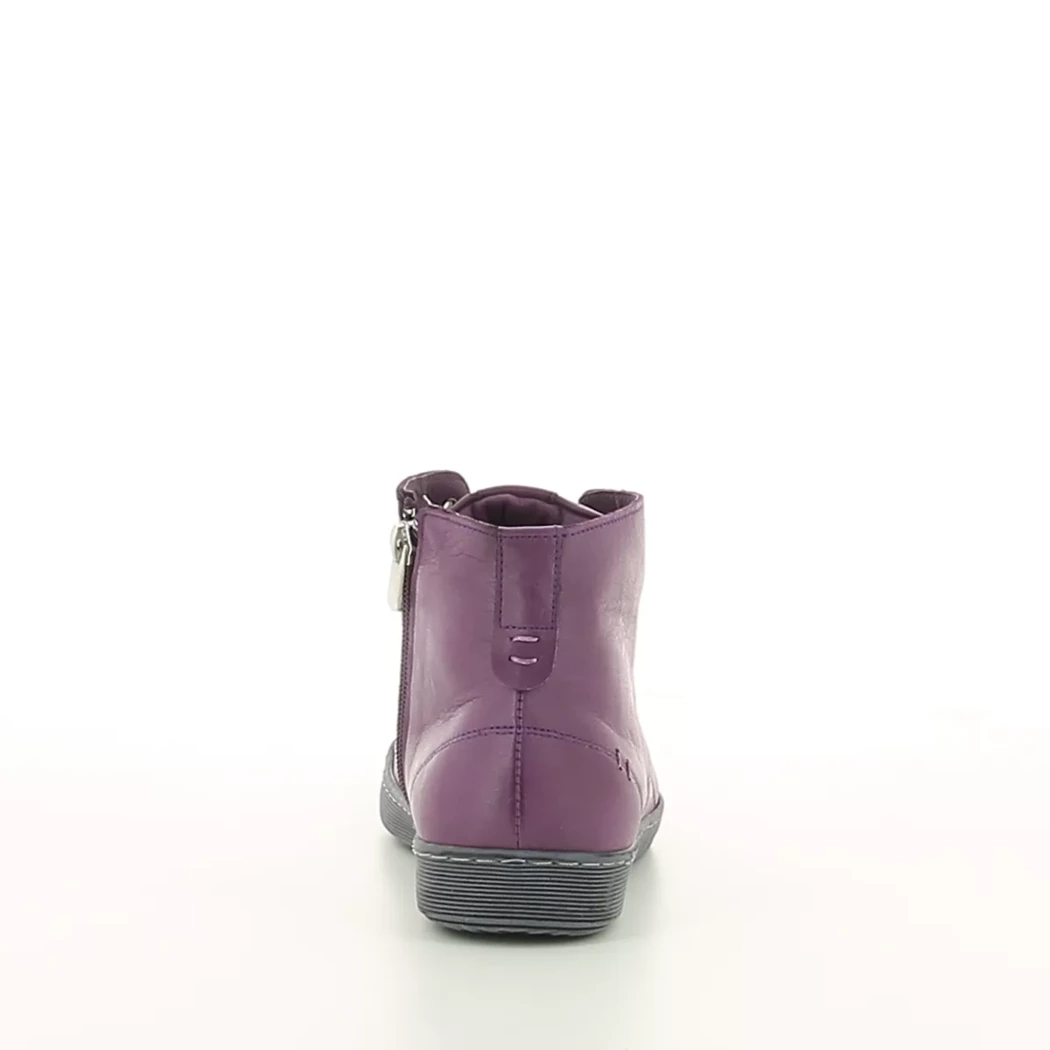 Image (3) de la chaussures Andrea Conti - Bottines Violet / Lilas en Cuir