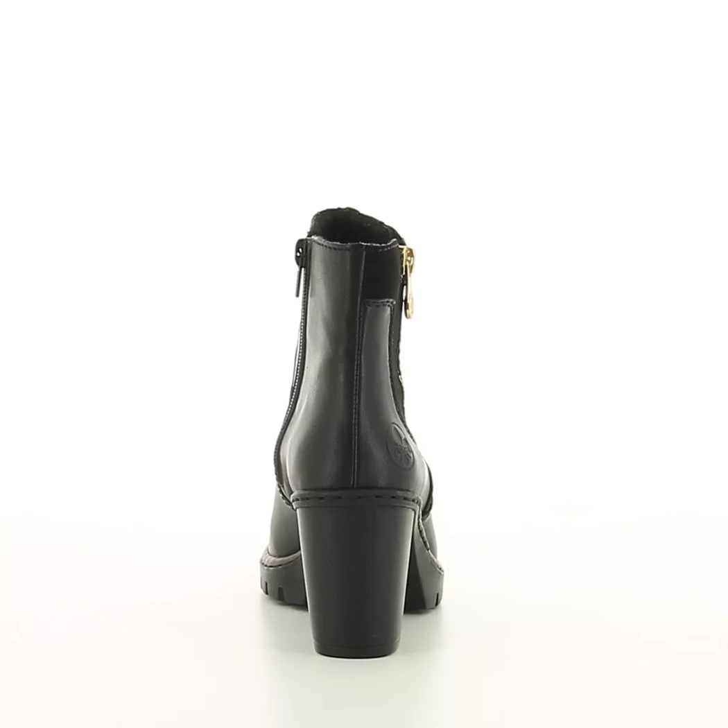 Image (3) de la chaussures Rieker - Boots Noir en Cuir Image (3) de la chaussures Rieker - Boots Noir en Cuir