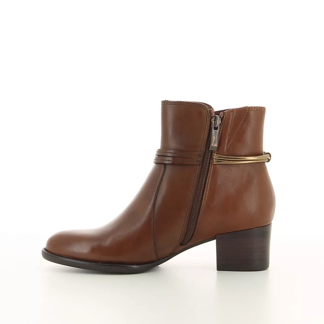 Image (4) de la chaussures Tamaris - Boots Cuir naturel / Cognac en Cuir