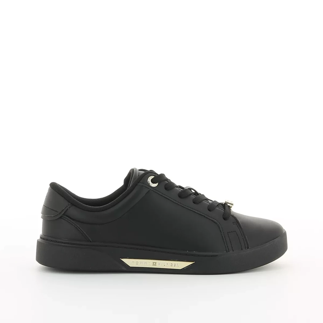Image (2) de la chaussures Tommy Hilfiger - Baskets Noir en Cuir Image (2) de la chaussures Tommy Hilfiger - Baskets Noir en Cuir