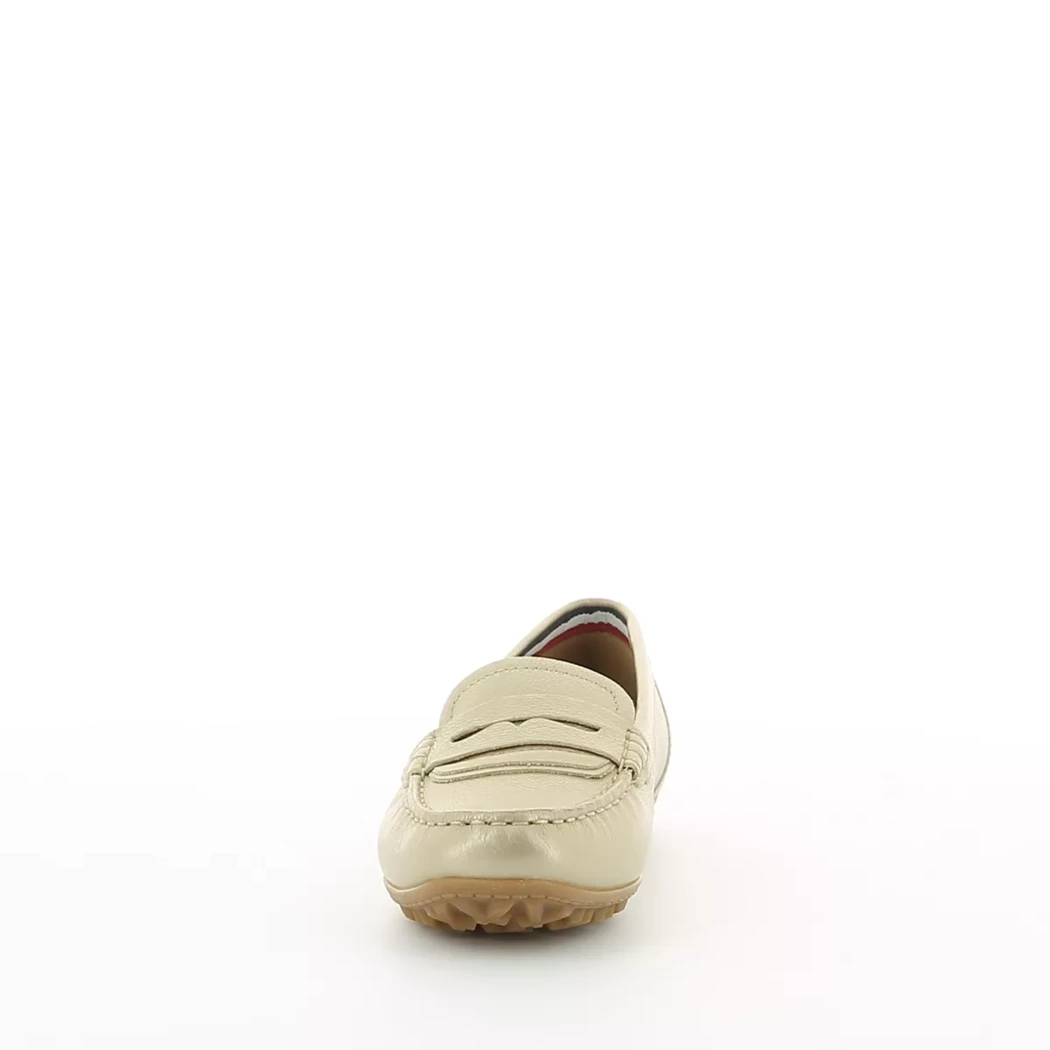 Image (5) de la chaussures Geox - Mocassins Or / Bronze / Platine en Cuir
