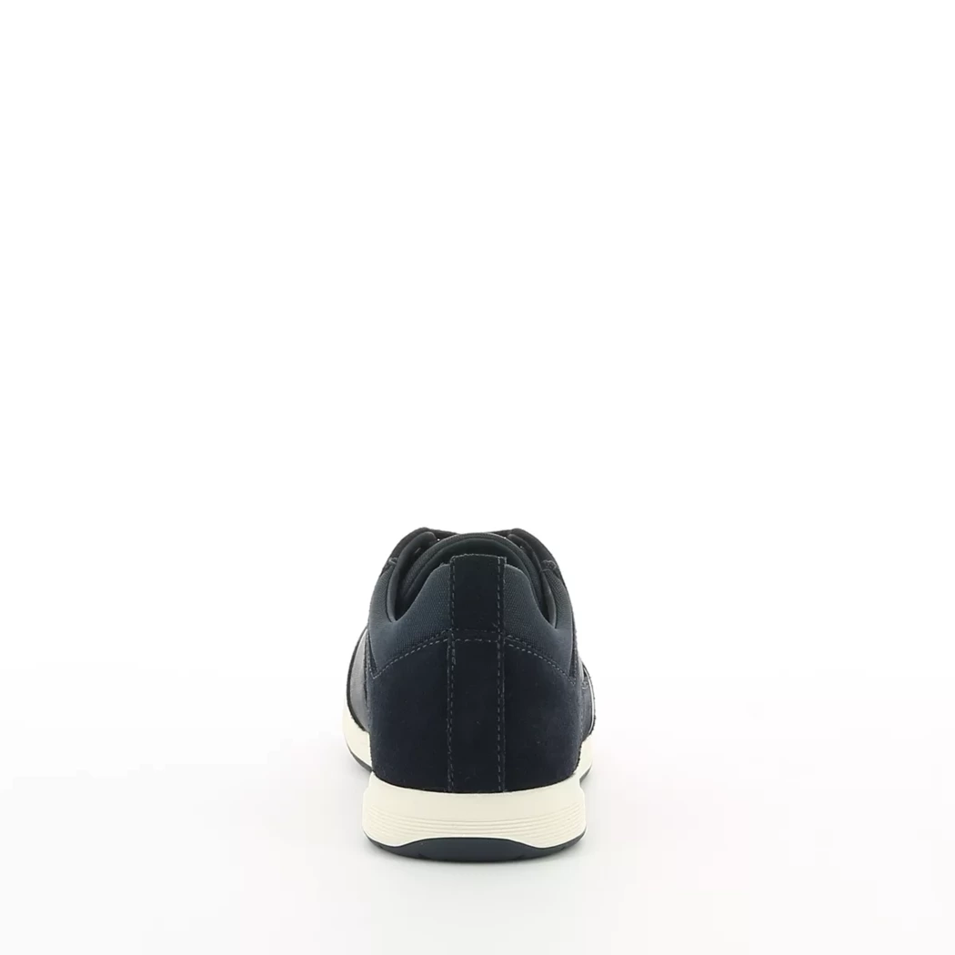 Image (3) de la chaussures Geox - Baskets Bleu en Cuir nubuck
