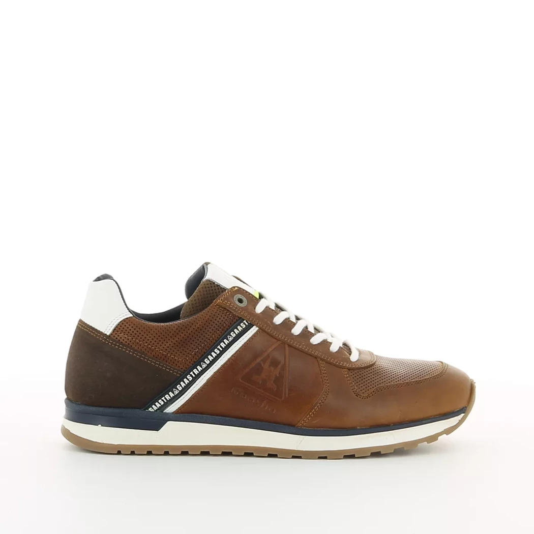 Image (2) de la chaussures Gaastra - Baskets Cuir naturel / Cognac en Cuir