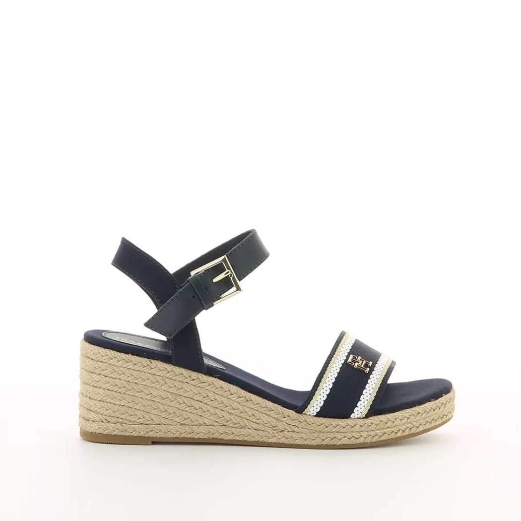 Image (2) de la chaussures Tommy Hilfiger - Sandales et Nu-Pieds Bleu en Textile Image (2) de la chaussures Tommy Hilfiger - Sandales et Nu-Pieds Bleu en Textile