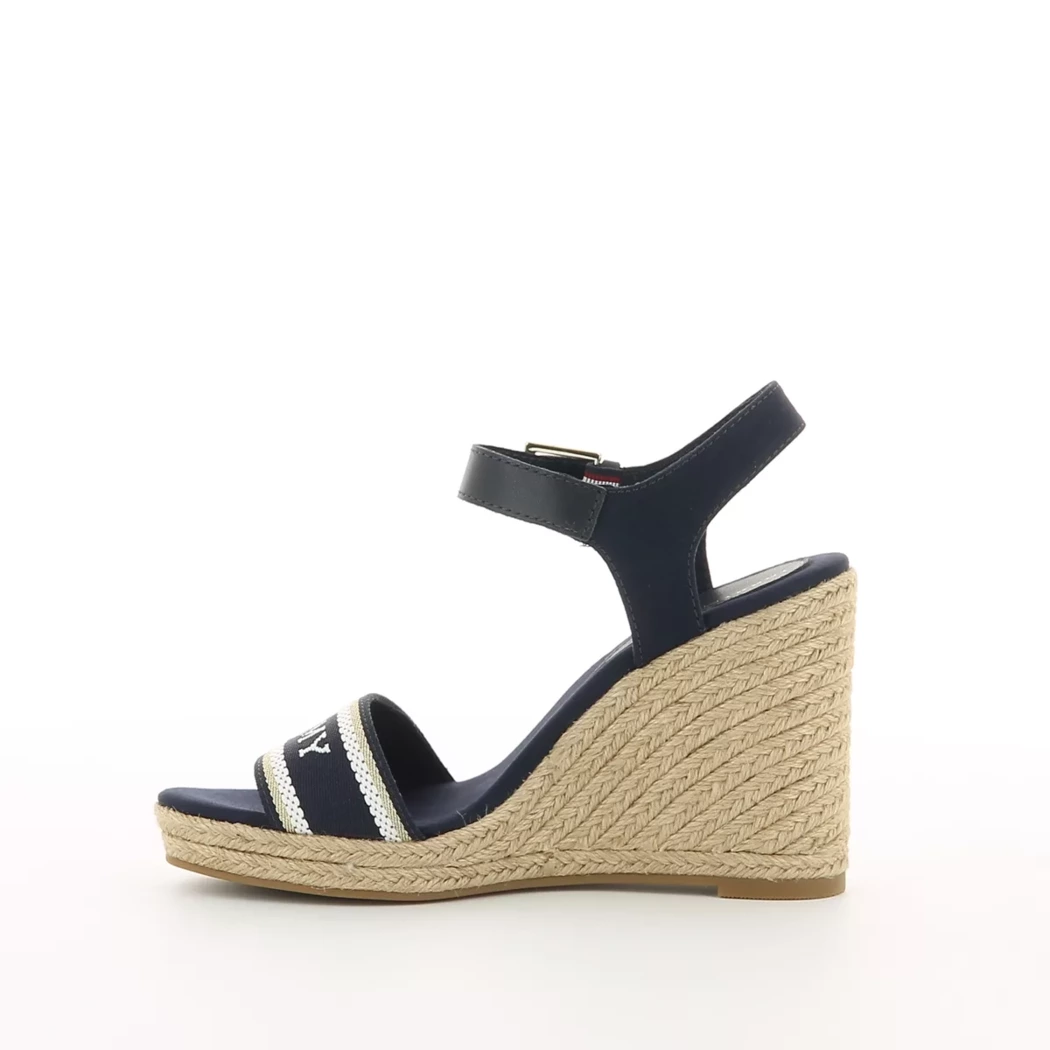 Image (4) de la chaussures Tommy Hilfiger - Sandales et Nu-Pieds Bleu en Textile Image (4) de la chaussures Tommy Hilfiger - Sandales et Nu-Pieds Bleu en Textile