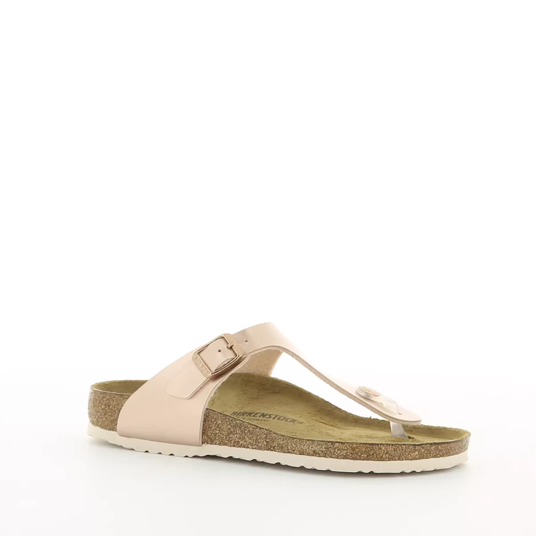 Image (1) de la chaussures Birkenstock - Mules et Sabots Rose en Cuir synthétique Image (1) de la chaussures Birkenstock - Mules et Sabots Rose en Cuir synthétique