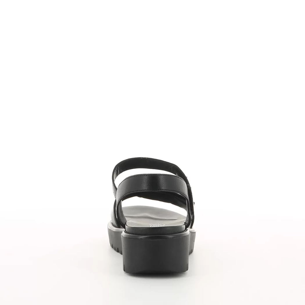 Image (3) de la chaussures Ara - Sandales et Nu-Pieds Noir en Cuir