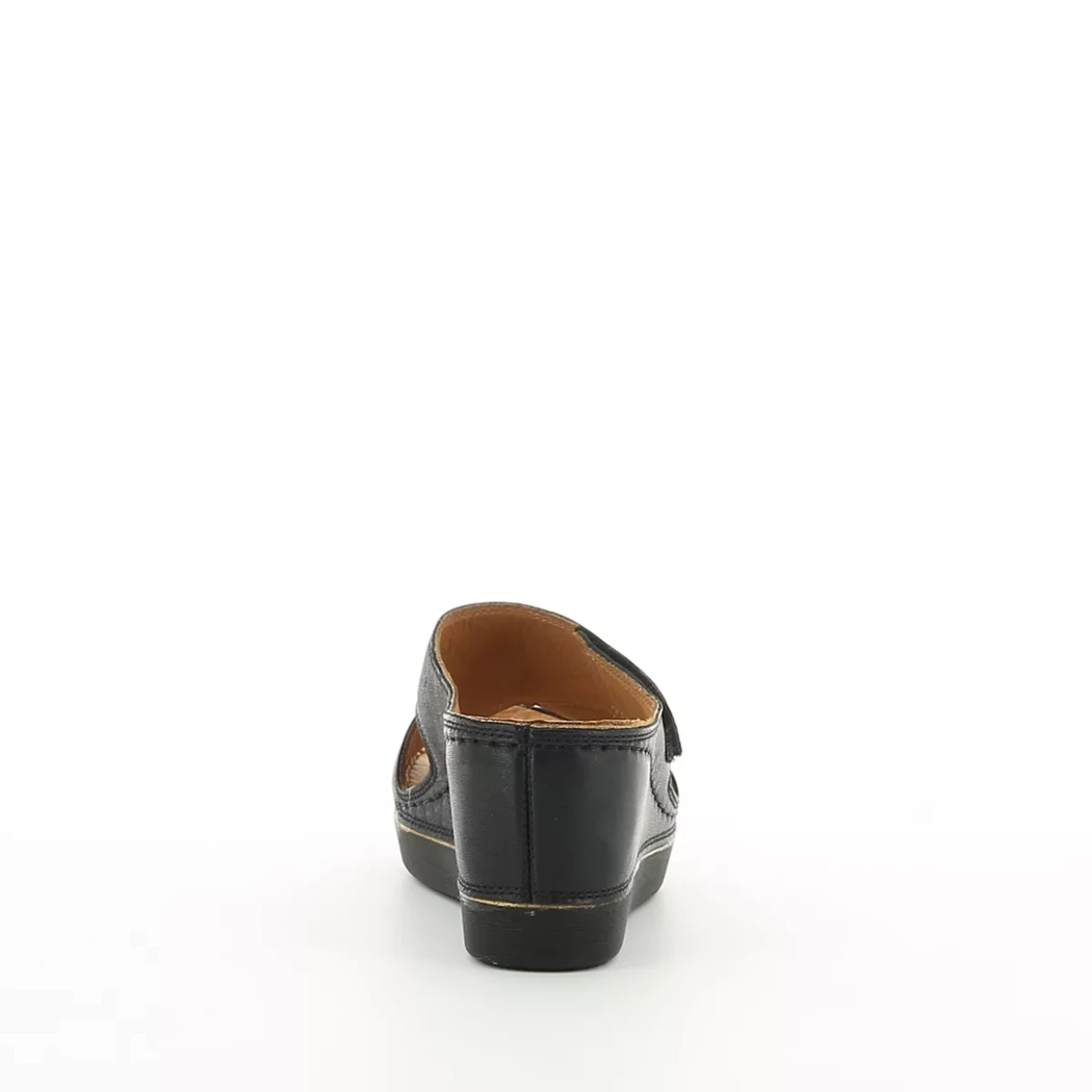 Image (3) de la chaussures Karyoka - Mules et Sabots Noir en Cuir