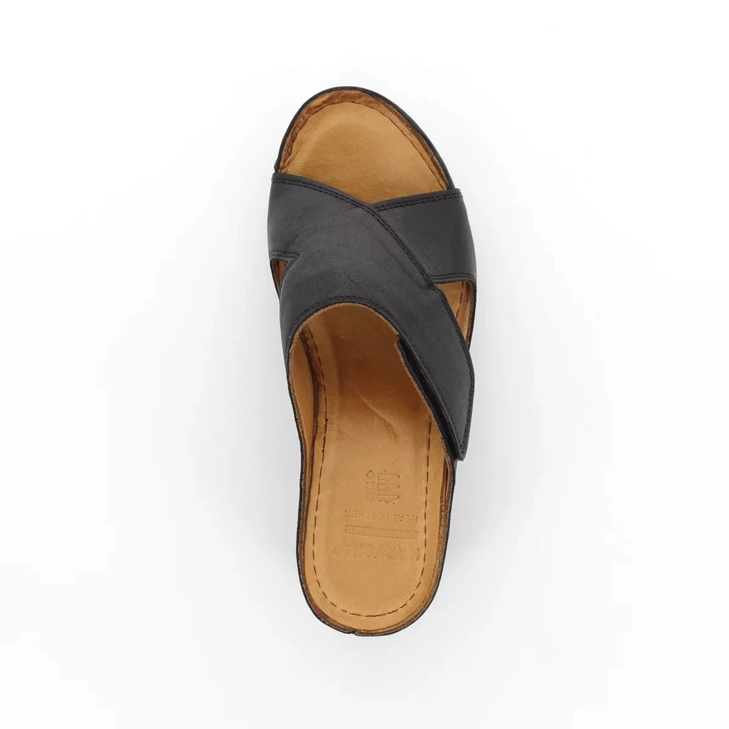 Image (6) de la chaussures Karyoka - Mules et Sabots Noir en Cuir