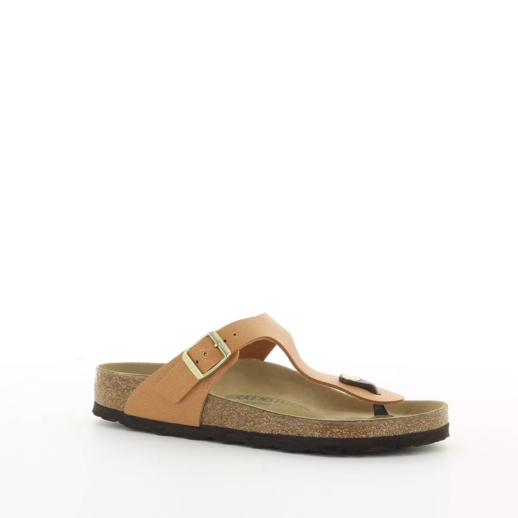 Image (1) de la chaussures Birkenstock - Mules et Sabots Cuir naturel / Cognac en Cuir nubuck Image (1) de la chaussures Birkenstock - Mules et Sabots Cuir naturel / Cognac en Cuir nubuck