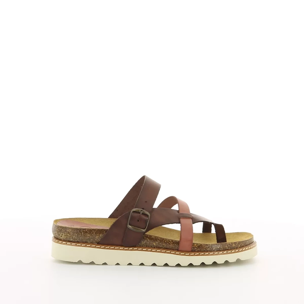 Image (2) de la chaussures Terre d'Epices - Mules et Sabots Marron en Cuir Image (2) de la chaussures Terre d'Epices - Mules et Sabots Marron en Cuir
