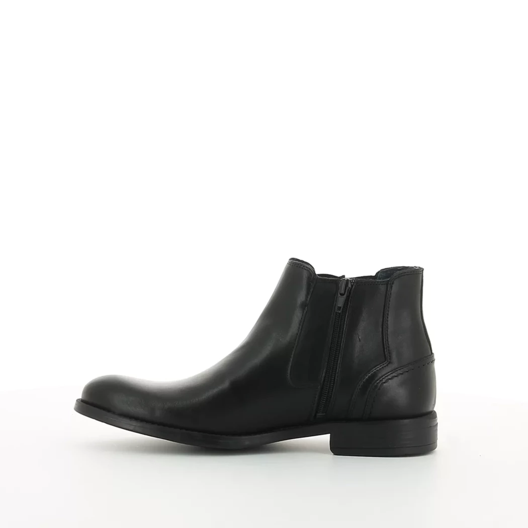 Image (4) de la chaussures Man Office - Boots Noir en Cuir